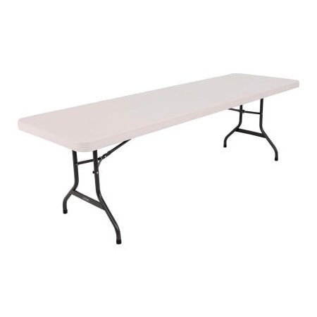Lifetime Lifetime Portable Plastic Folding Table, 30" x 96", Almond 22984